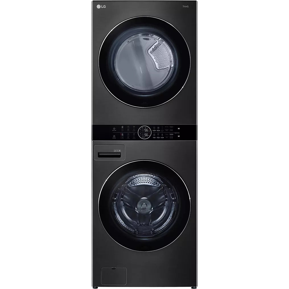 Lave linge séchant hublot LG F761TOWERB2 WashTower