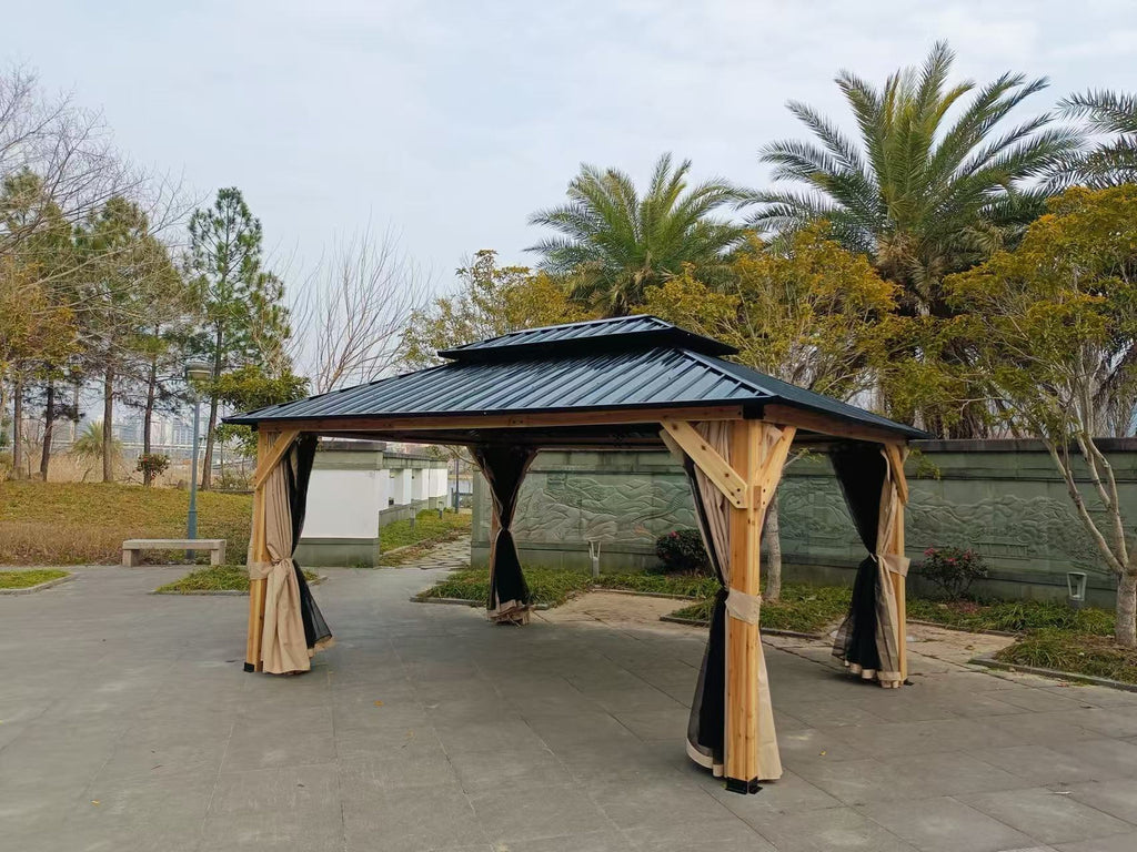TONNELLE DE JARDIN EN BOIS