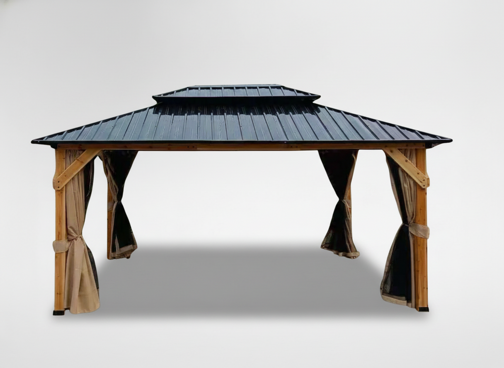 TONNELLE DE JARDIN EN BOIS