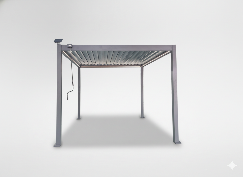 PERGOLA EN ALUMINIUM À LED