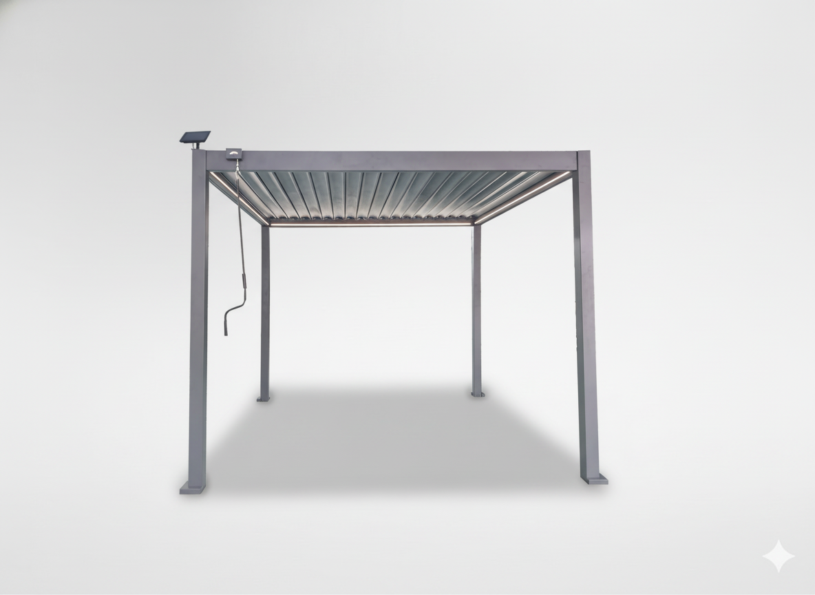 PERGOLA EN ALUMINIUM À LED