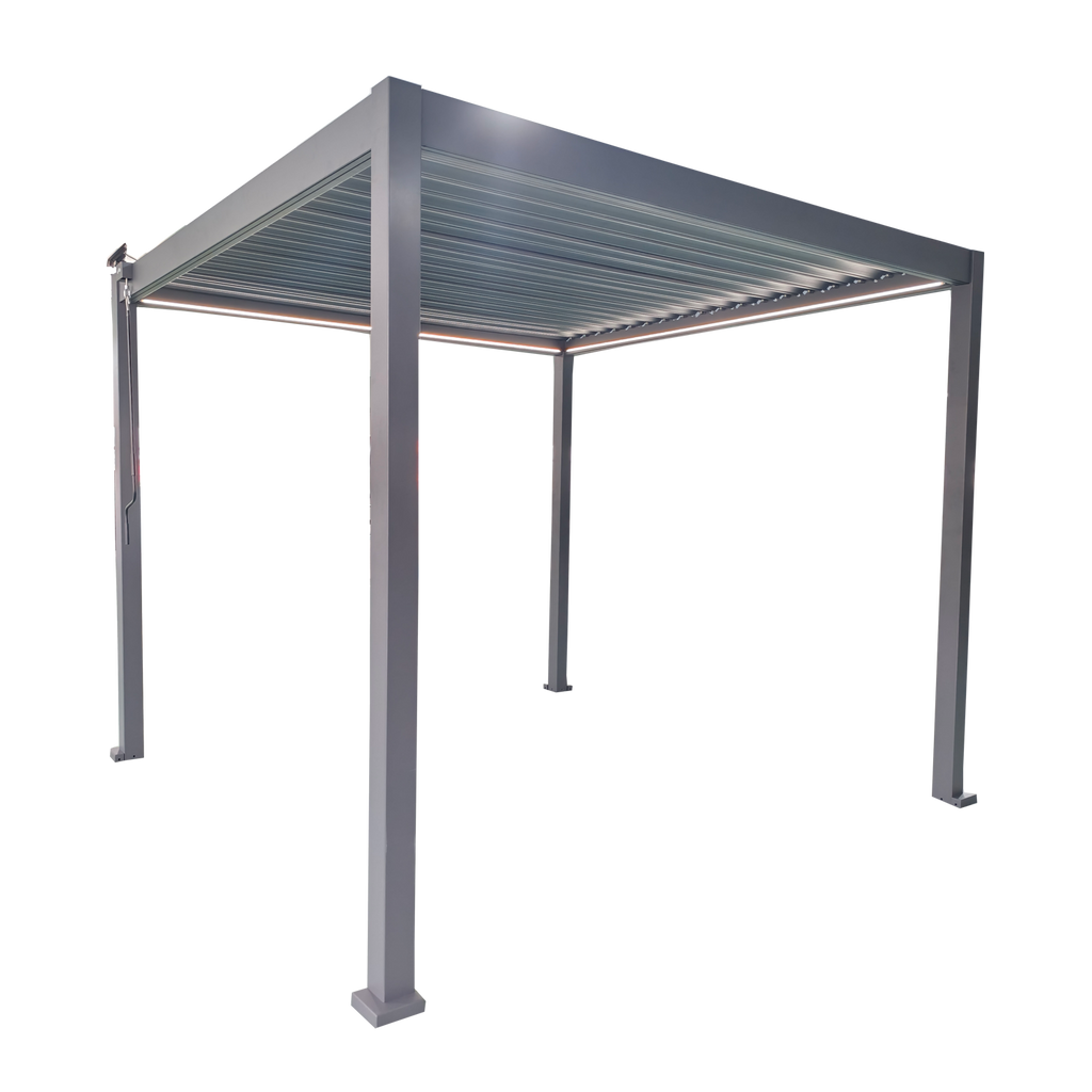PERGOLA EN ALUMINIUM À LED